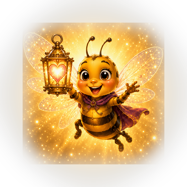 Lumi the lantern bee